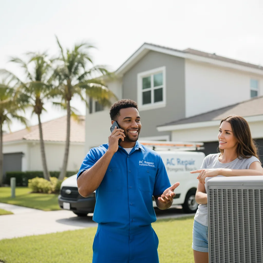 AC Repair Pompano Beach customer support in Ferriday